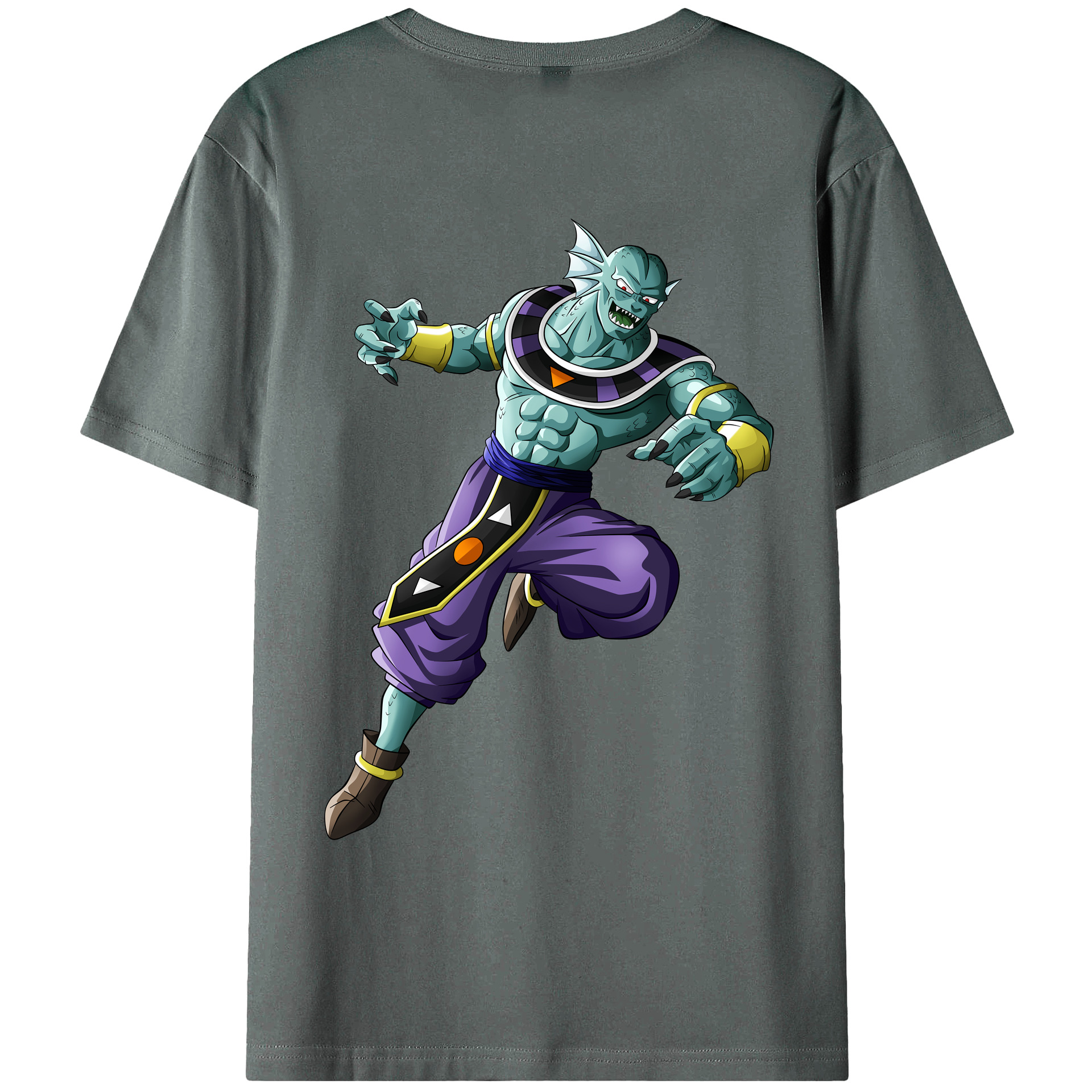 （画像用） ドラゴンボール DRAGON BALL 綿100％ メンズ半袖Tシャツ（バックプリント） 通気性